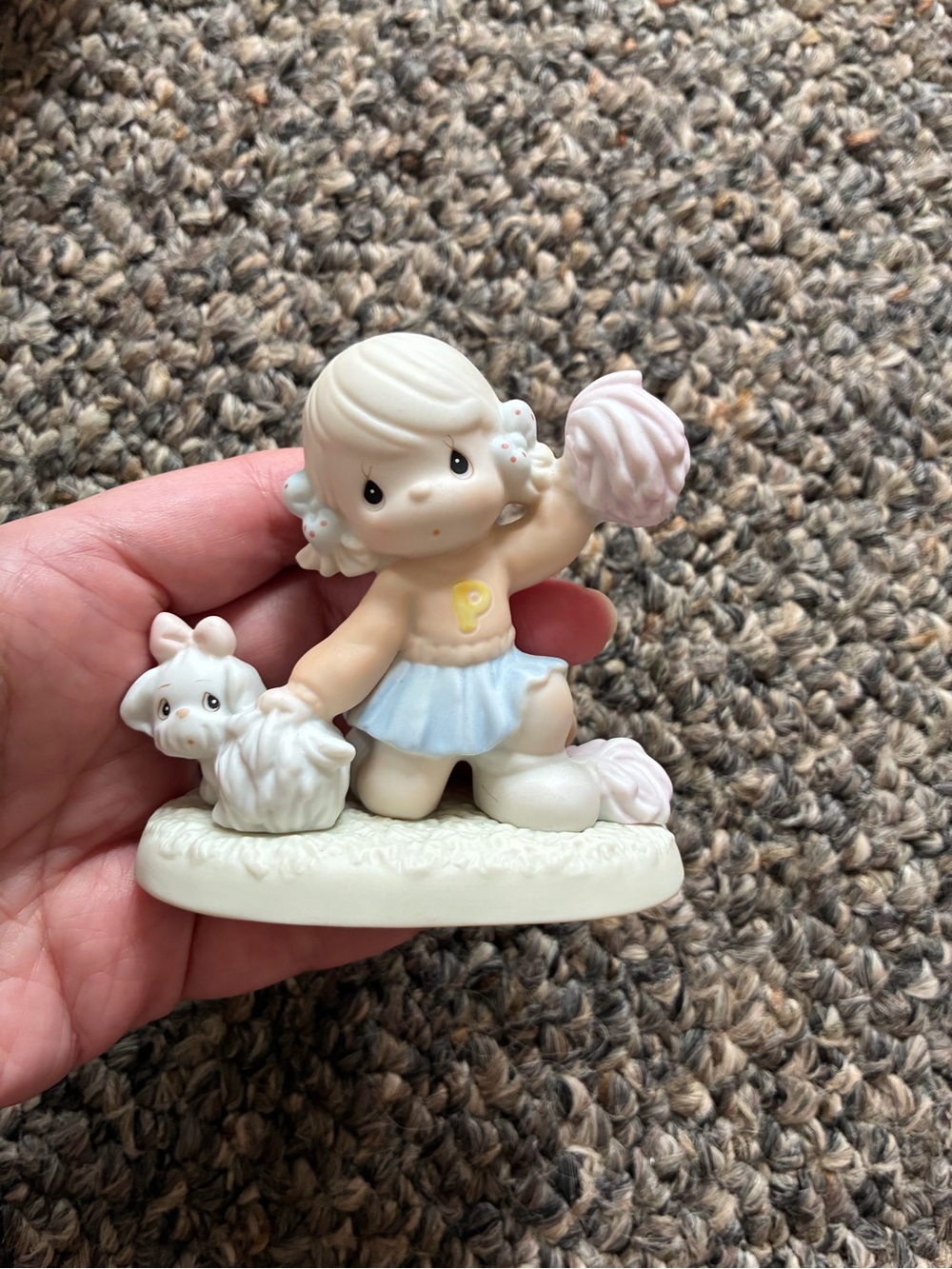 Precious Moments “It’s Ruff to always be cheery” figurine with box